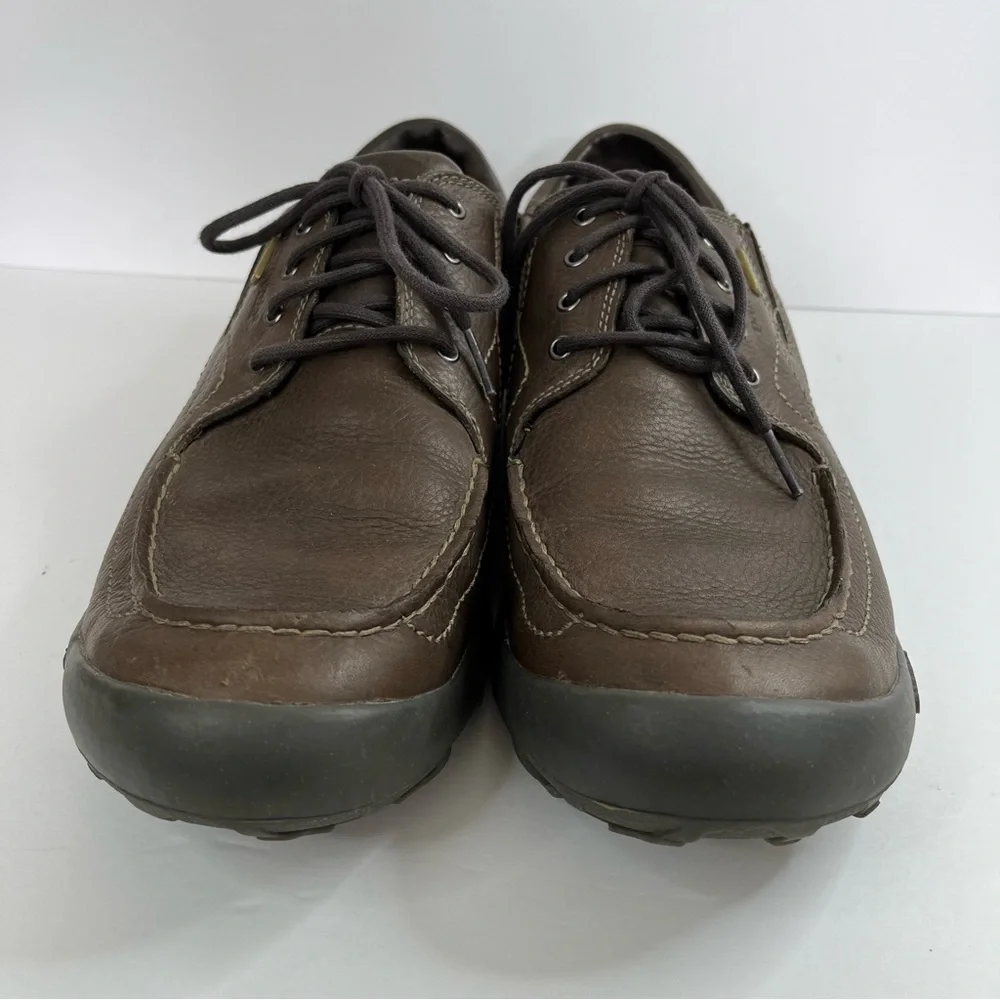 Patagonia Brown Leather Lace-Up Oxfords - Picture 2 of 10